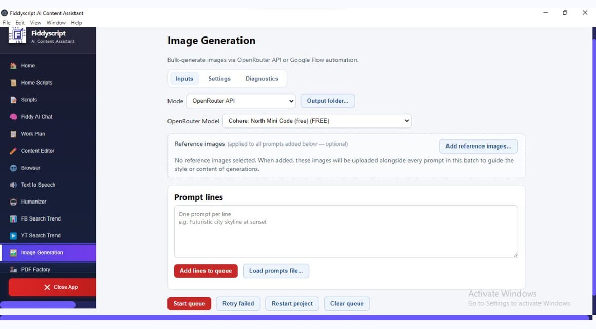 Fiddyscript Grok Auto-Pilot workflow screenshot